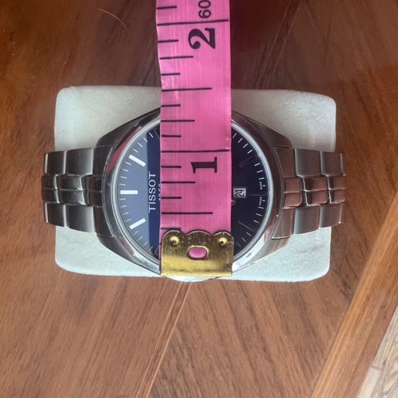 TISSOT 1853 SUPERDEAL ! men’s watch PR Titanium blue face - Picture 12 of 13